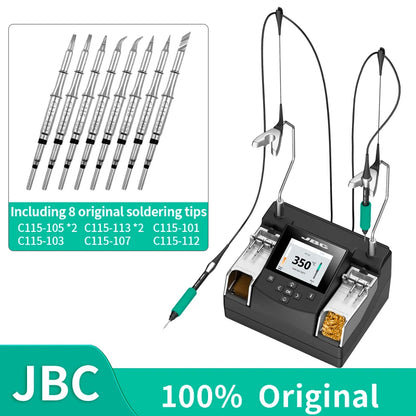 Original JBC Nano Rework Soldering Station NASE Fit NT115 Handle NP115 Tweezer Clip NANE Fit 2 NT115 Pen BGA IC SMT Component