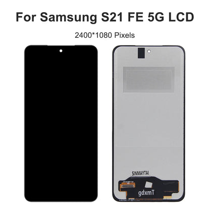S21 FE 5G para Samsung probado S21FE 5G G990B G990U G990W pantalla LCD reemplazo del ensamblaje del digitalizador de pantalla táctil