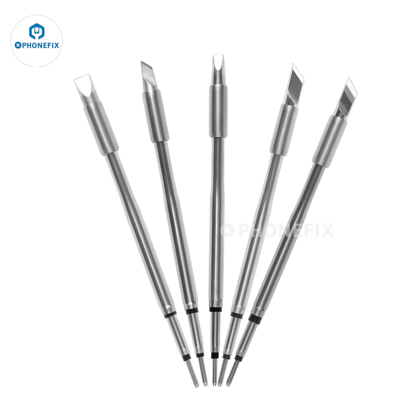 Puntas Cautín Soldador PHONEFIX Serie C245/C470 para Estación JBC / Mango Universal T245/T470 (Reparación PCB/IC)