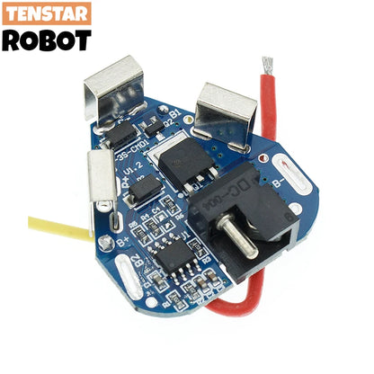 TENSTAR 3pcs BMS 3S 12.6V 6A Li-ion Lithium Battery Protection Board 18650 Power Bank Balancer Equalizer for Electric Drill