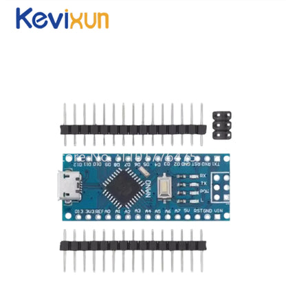 Placa Nano 3.0 (ATMEGA328P, 16MHz, CH340) con Bootloader (Puerto Mini/Tipo C/Micro USB) compatible Arduino