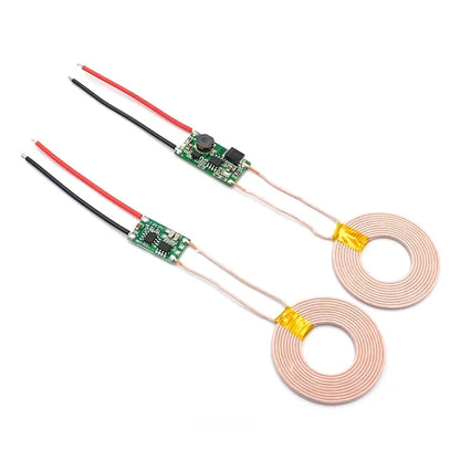 Módulo Transmisor/Receptor Cargador Inalámbrico 5V 1A/2A Terminal Placa Circuito para DIY