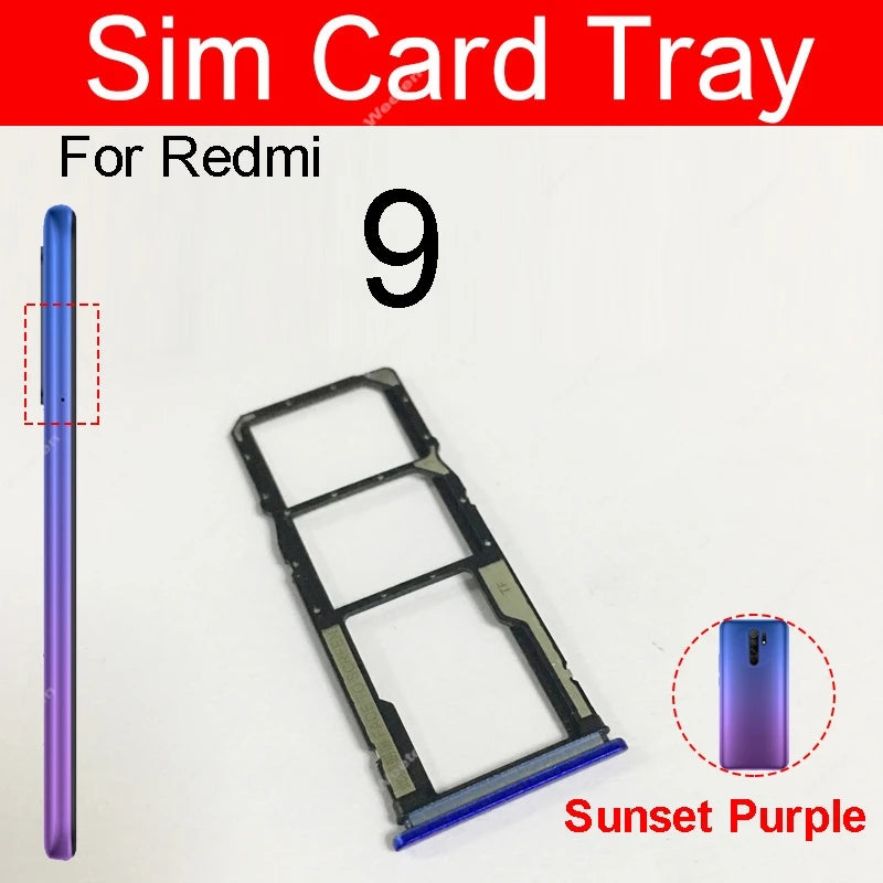 Bandeja Porta Tarjeta SIM para Xiaomi Redmi 9 / 9A / 9C / 9T