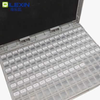 Kit Surtido Capacitores SMD en Caja (0402-1206, 80/90/92 Valores) Componentes DIY
