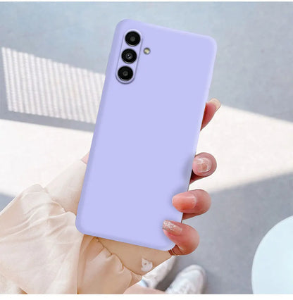 Funda Silicona Líquida Original Antichoque para Samsung Galaxy A05/A05S/A15/A25/A35/A55 (4G/5G)