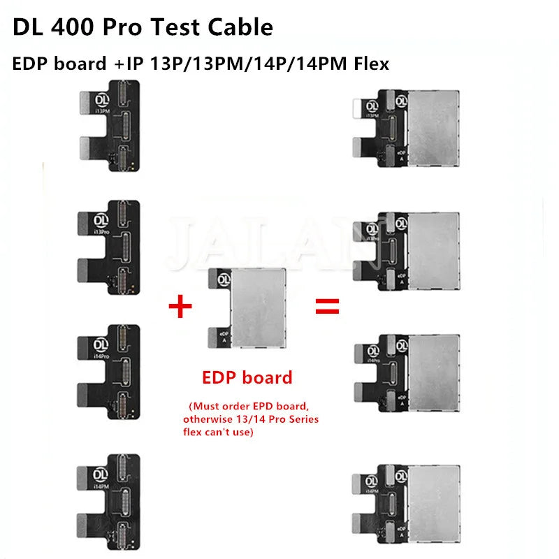 DL400 Pro Tester Reparación Pantalla LCD y Expansión IC 32GB para iPhone X a 15 Pro Max / iPad Mini 4/5