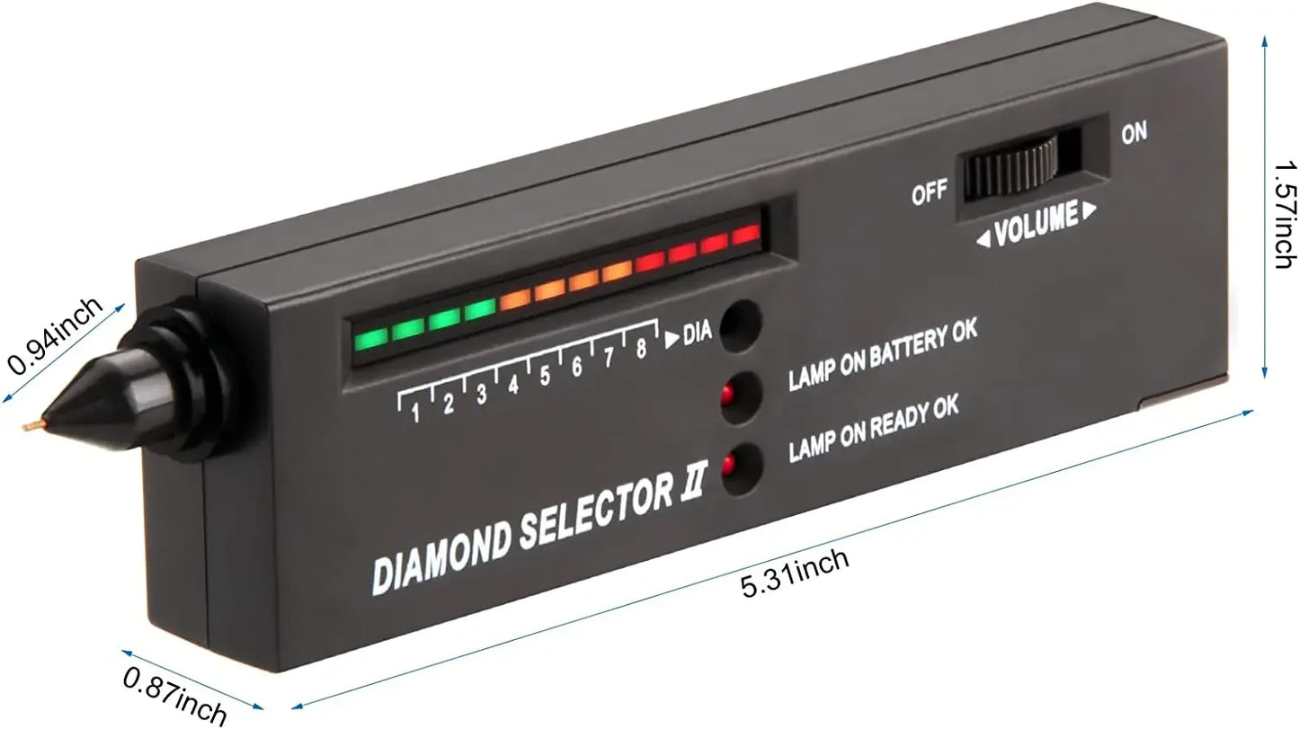 2025 New Diamond Tester Pen Professional High Accuracy Jewelry Diamond Selector Kit With LCD Screen For Gemstone Detection