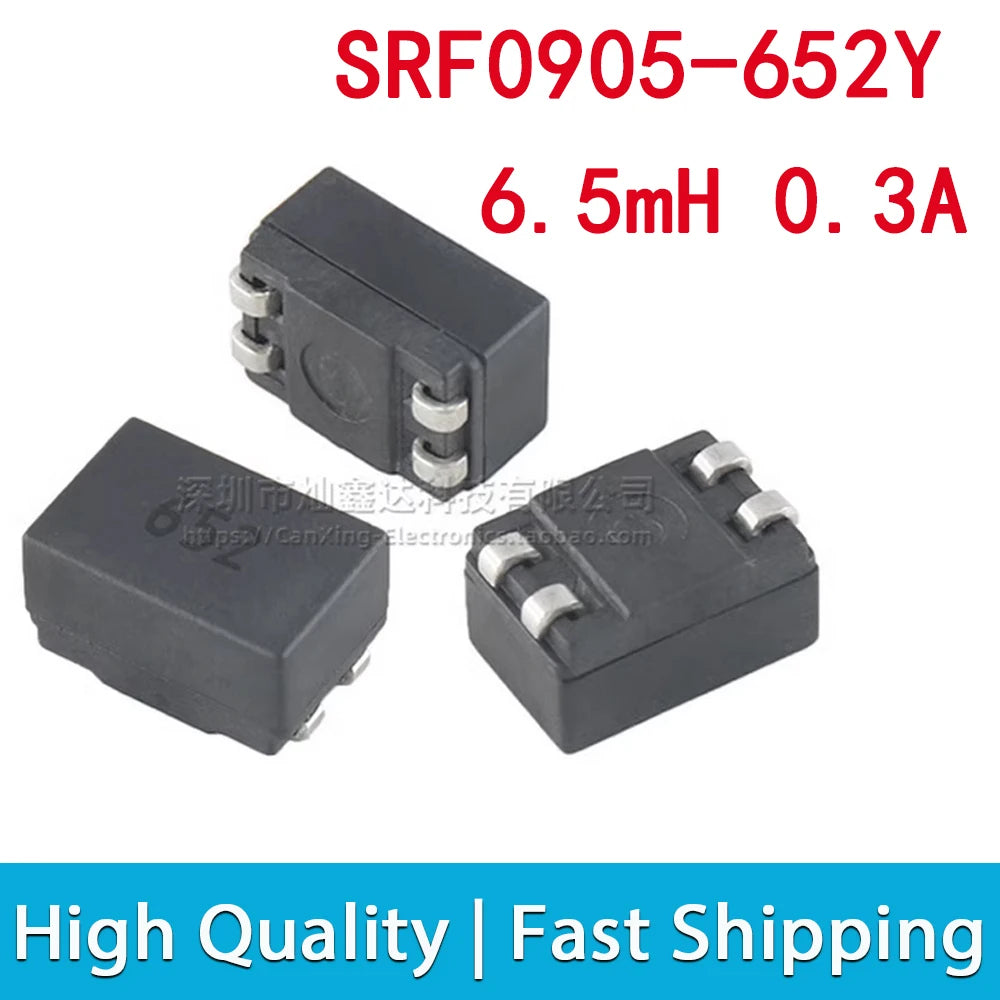 Choque Modo Común Moldeado SMD 0905 - Varios Valores (10uH a 2mH) - Lote 5 Piezas