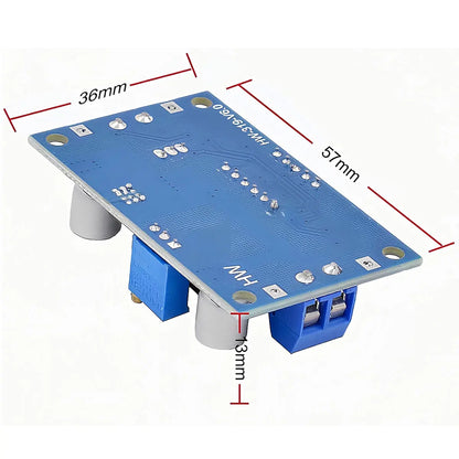 Módulo Regulador Voltaje LM2596 Ajustable 4.0-40V a 1.25-37V Step-Down con Voltímetro LED