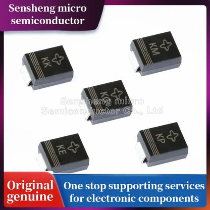 50PCS  SMD TVS Diode SMBJ5.0A SMBJ6.0A SMBJ6.5A SMBJ6.8A SMBJ7.0A SMBJ7.5A SMBJ8.0A SMBJ8.5A SMBJ10A SMBJ11A 600W 5V-440V SMB