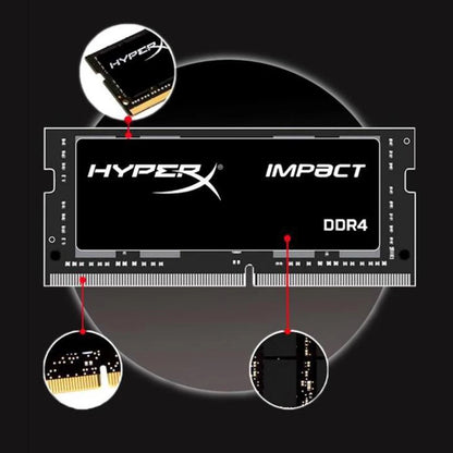 Memoria RAM HyperX Laptop DDR4 SODIMM (4/8/16GB, 2133-3200MHz, 260pin) - Compatible Intel CPU