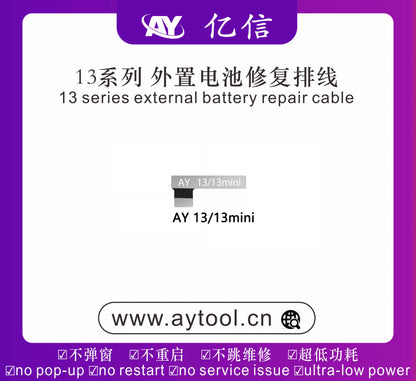 AY A108 BOX Face ID Programmer For iPhone X-15 Pro Max Dot Matrix Projector Repair True Tone Fix Battery Health Data Change Tool