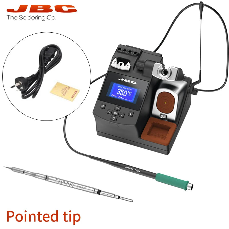 JBC Original Soldering Station CD-2SHQF Repair Mobile Phone C210 Soldering Iron Tip Intelligent Precision Station