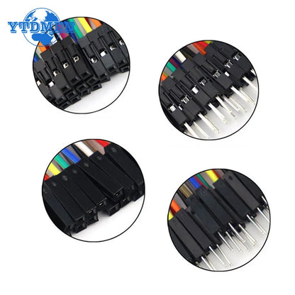 Cable Dupont 20cm (20-40 Unidades) Macho-Macho / Hembra-Hembra / Macho-Hembra para Protoboard DIY