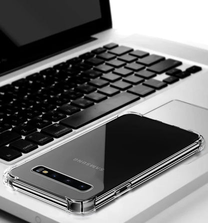 Funda Carcasa Suave Transparente Anti-Golpes para Samsung Galaxy S9/S10 Plus/S10E/S20 FE/S21/S22/S23 Ultra / Note 9/10/20