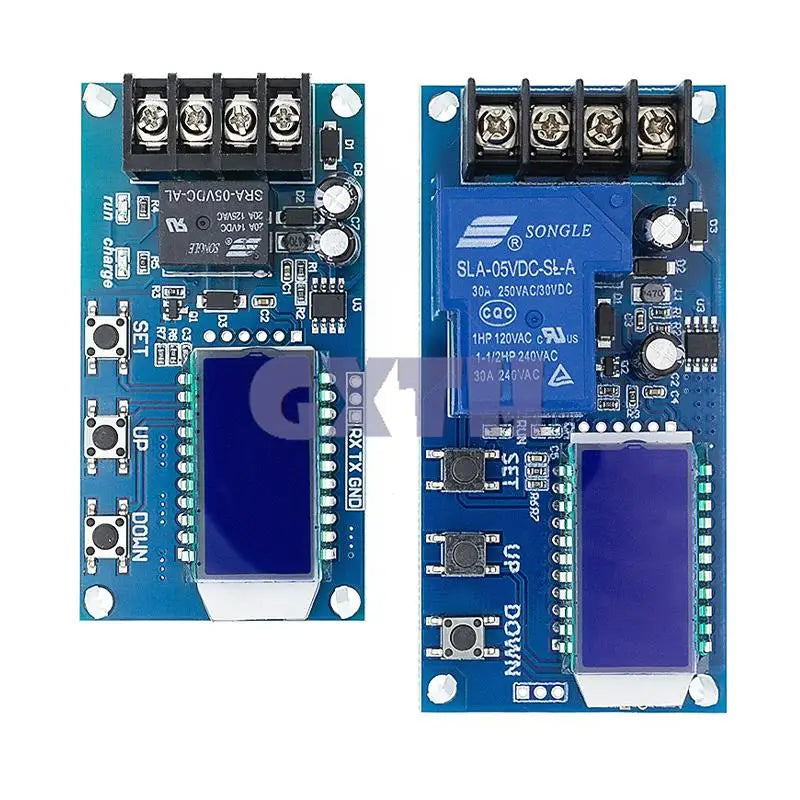 Módulo Control Cargador Batería Plomo-Ácido/Litio 10A/30A 6-60V Protección Sobrecarga Automático 12V/24V