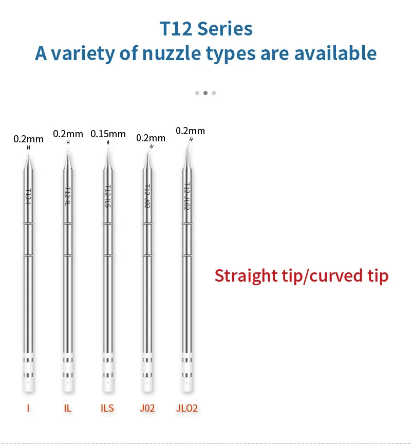 T12 Soldering Iron Tips Welding Tools Electric Soldering Iron For Hakko FX951 T12 Soldering Station Kits