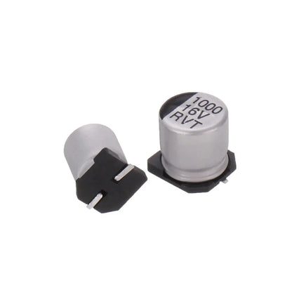 Kit Surtido Capacitor Electrolítico Aluminio SMD en Caja (1uF-1000uF, 10V-50V, 24 Valores) - Pack 400 Piezas