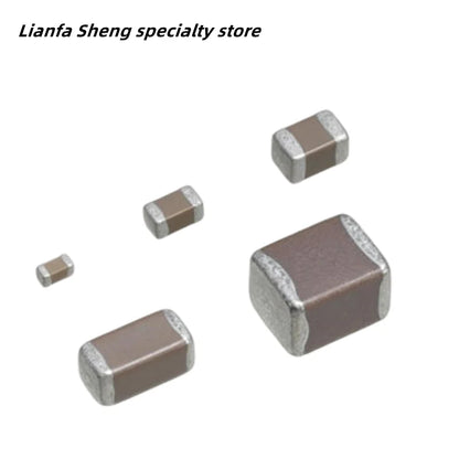 Capacitor Cerámico Multicapa Chip SMD 0603 (0.5pF-22uF, 6.3V-50V) - Pack 100 Unidades (Valores Surtidos)