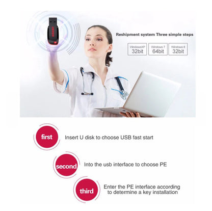 Memoria USB Flash Drive AUGAOKE (32GB/64GB/128GB) Alta Velocidad USB 2.0 / Tipo C Pen Drive para PC