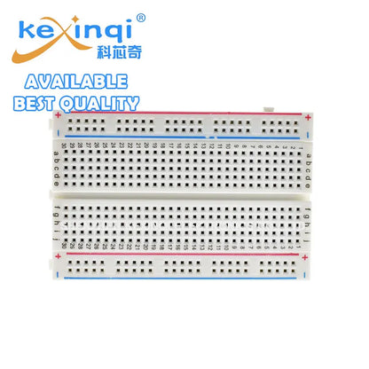 1PCS Mini Bread Board/breadboard 8.5cm X 5.5cm 400 Holes Transparent/White DIY Electronic Experimental Universal PCB