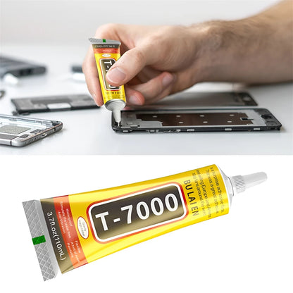 Pegamento Adhesivo T7000/B7000 (15/50/110ml) Líquido Multiuso con Punta Aplicadora Precisión para Reparación Teléfonos