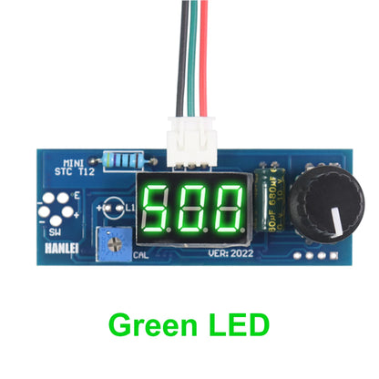 Electric Unit Digital Soldering Iron Station Temperature Controller Kits for HAKKO T12 Handle DIY kits LED vibration switch