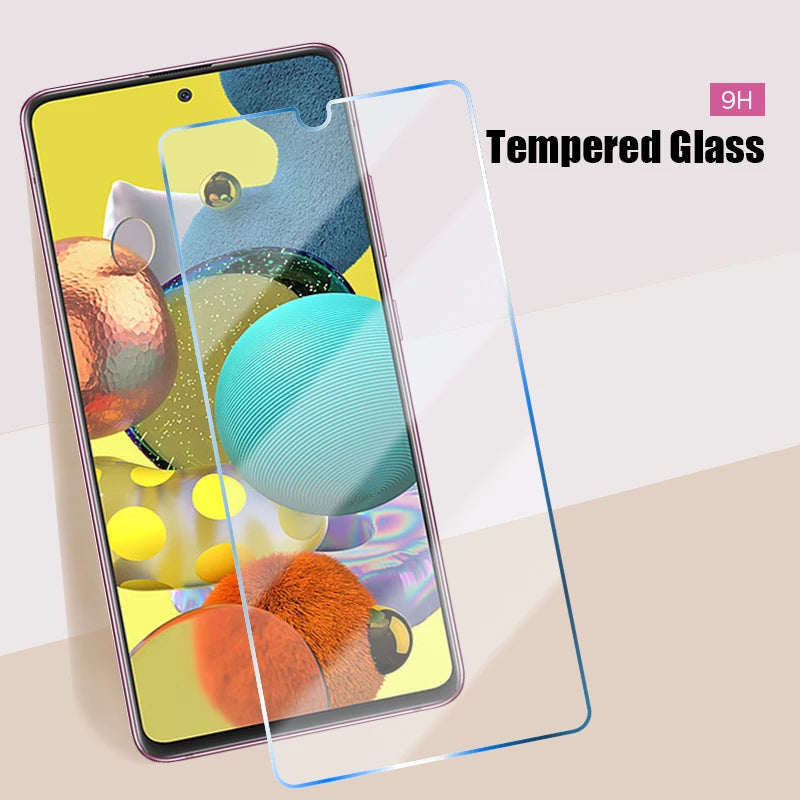 Protector Pantalla Cristal Templado para Samsung Galaxy A13/A14/A21S/A33/A34/A51/A52/A52S 5G/A53/A54/A72/A73 (2-5 Unidades)