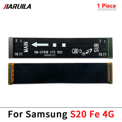Cable Flex Conexión Placa Principal a Puerto Carga (Dock) para Samsung S20 FE 4G/S20+/S20 Ultra/S21 (Modelos G780/G98x/G991B)