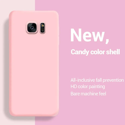 Funda Carcasa Silicona Mate para Samsung Galaxy S7 / S7 Edge (Coque)