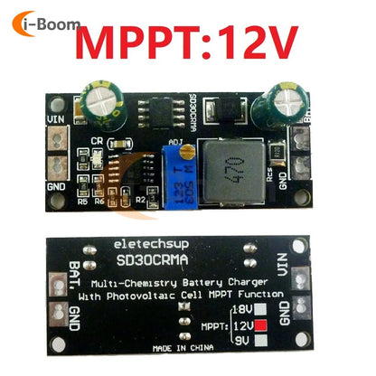 Módulo Controlador Carga Panel Solar MPPT 1A Batería Ion/Titanato Litio Regulador