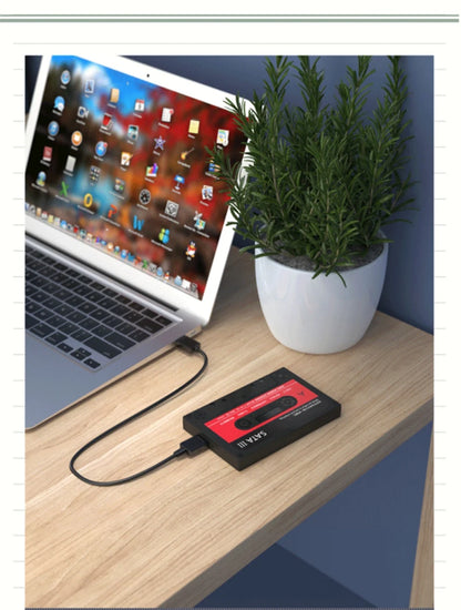 Carcasa Externa UTHAI T46 USB 3.0 SATA (5Gbps, UASP) para Disco Duro HDD/SSD 2.5" Cinta para PC/Notebook