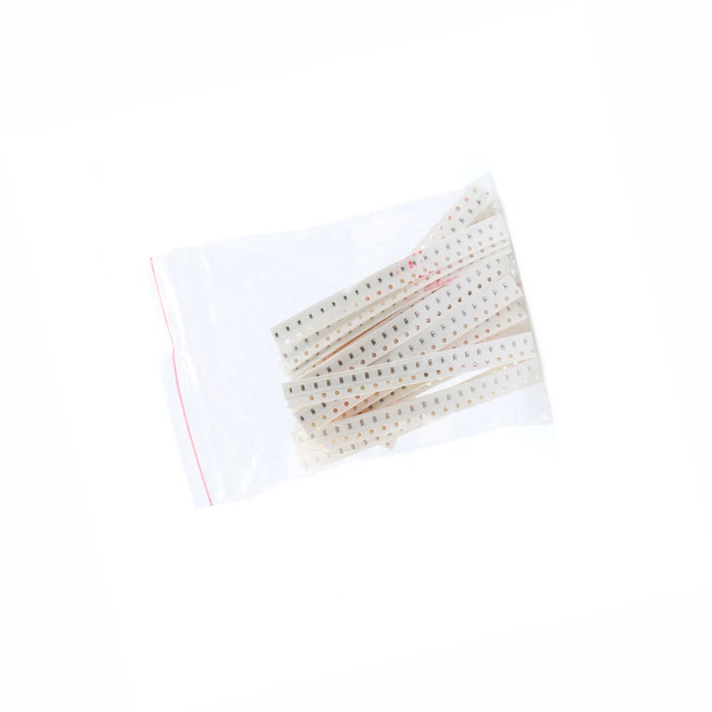 Kit Capacitores Cerámicos SMD 0402/0603/0805 - 50 Valores (1pF-10uF) x 50 Unidades (Total 2500 Piezas)