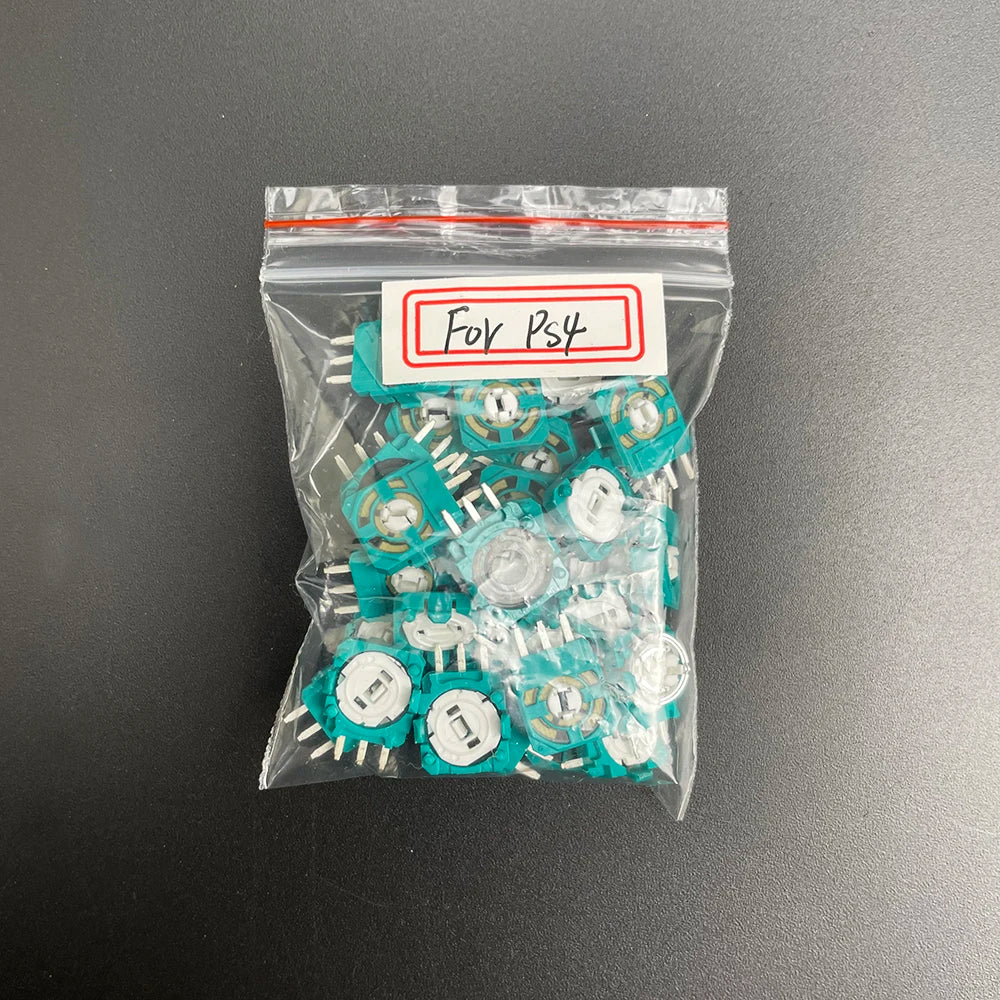Potenciómetro Resistor Eje Analógico 3D / Micro Switch para Joystick Control PS4/PS5 (Bolsa 30 Unidades)