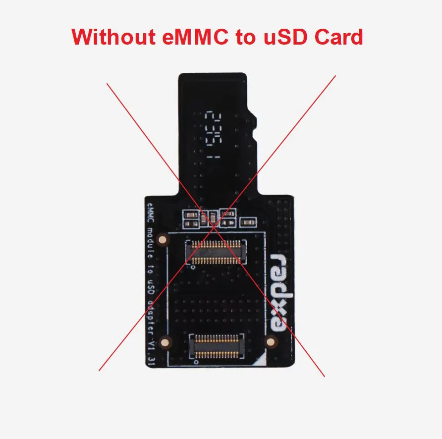 Módulo eMMC Radxa (Hasta 128GB, Conectable, Compatible con SBCs Radxa)
