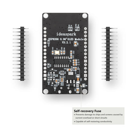Placa Desarrollo NodeMCU ESP8266 con Display OLED 0.96" CH340 ESP-12E WiFi Micro USB Arduino/Micropython