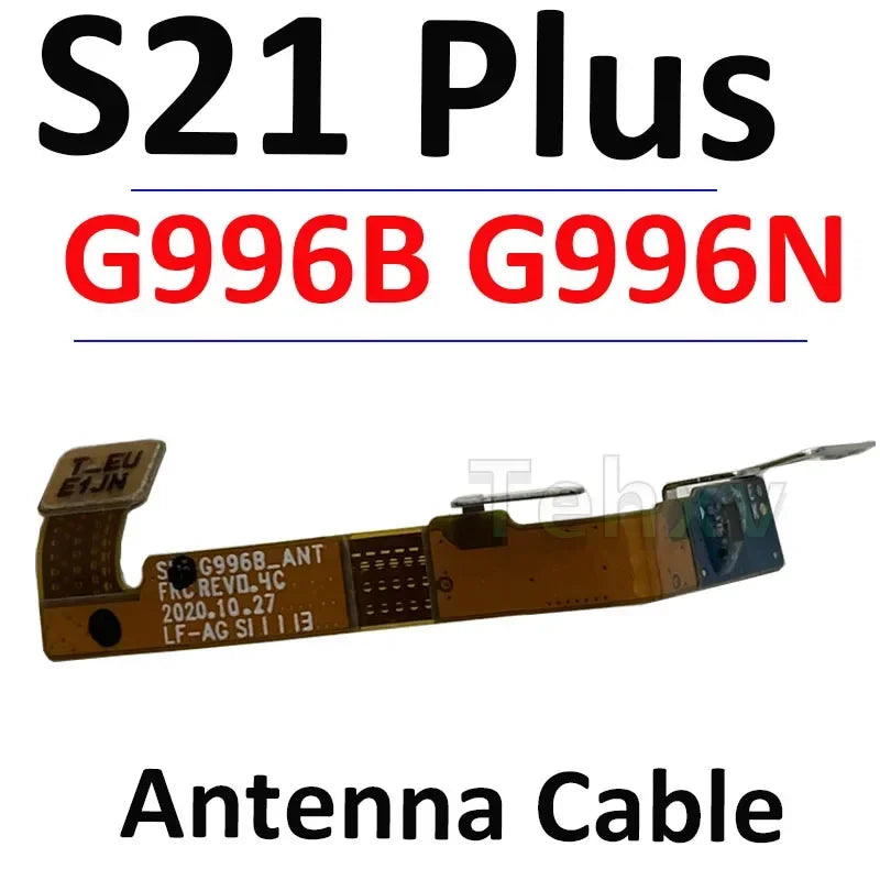 Antena de señal, bobina NFC, puerto de carga inalámbrico, placa conectora, micrófono, Cable LCD para Samsung Galaxy S21 Plus G996B G996U