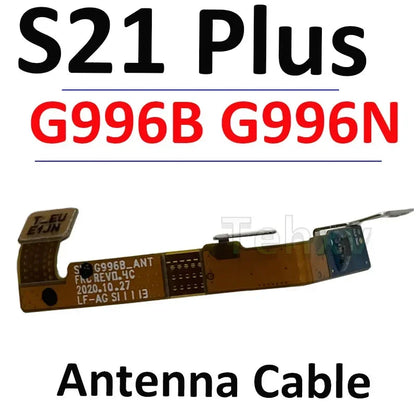 Antena de señal, bobina NFC, puerto de carga inalámbrico, placa conectora, micrófono, Cable LCD para Samsung Galaxy S21 Plus G996B G996U