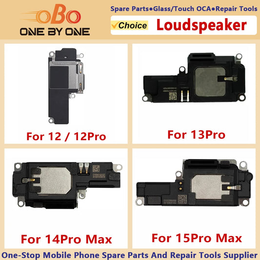 Altavoz Inferior (Buzzer Ringer) Flex Cable Repuesto para iPhone 11-15 Plus/Pro/Max/XR