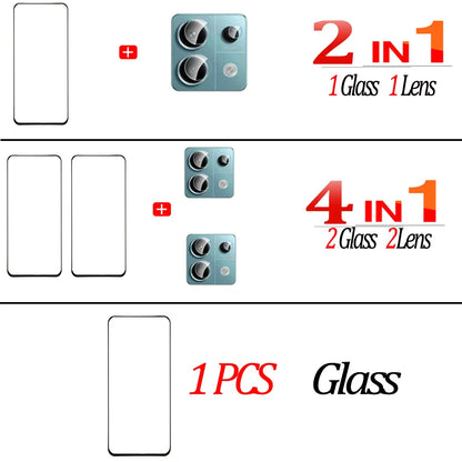 Protective Glass For Redmi Note 14 13 Pro 5G Screen Protectors Redmi Note13 12 11 10 Pro Tempered Glass & Lens Film Nota 12 Pro Plus Pelicula Cristal Templado For Redmi Note 14  Anti-Scratch Phone Front Film