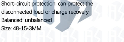 4S 20A 18650 Li-ion BMS Protection Board  4.35V Overcharge 2.5V Cutoff with 5A Continuous Discharge  Cell Balancing