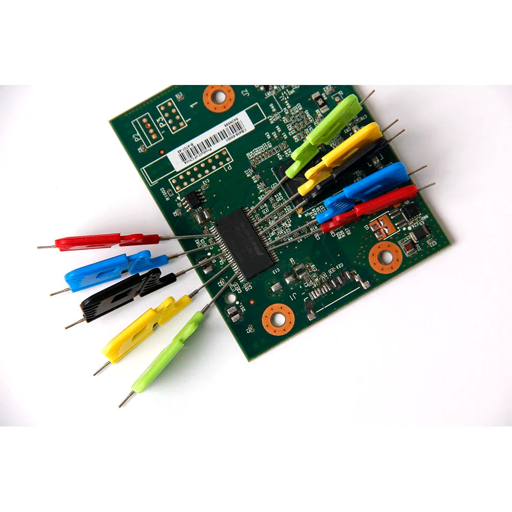 Clip Universal (x10) para Test IC SMD (SOP/SOIC/TSOP/MSOP/SSOP) - Adaptador para Analizador Lógico