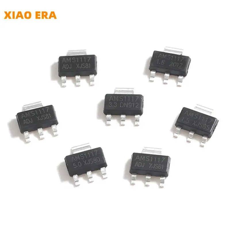 Regulador Voltaje LDO / Transistor SMD SOT-223 - Varios Modelos (BCP56, LM1117, etc.) - Lote 10 Piezas