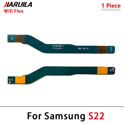 Nuevo para Samsung S20 S21 S22 S23 S24 Plus Ultra Fe 4G 5G antena de señal conector de Tablero Principal placa base LCD Cable flexible