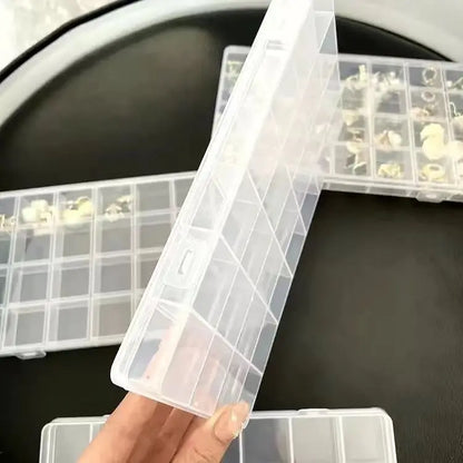 Organizador Joyas Anti-Fugas con Divisores Ajustables para Clasificar/Exhibir Accesorios