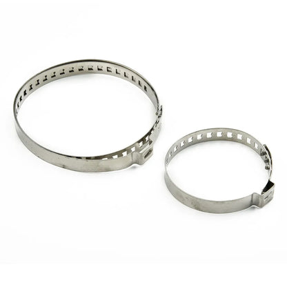 Kit Abrazaderas Junta Homocinética Eje Acero Inoxidable Ajustable (32-41mm / 70-127mm) Accesorios Auto (10 Unidades)