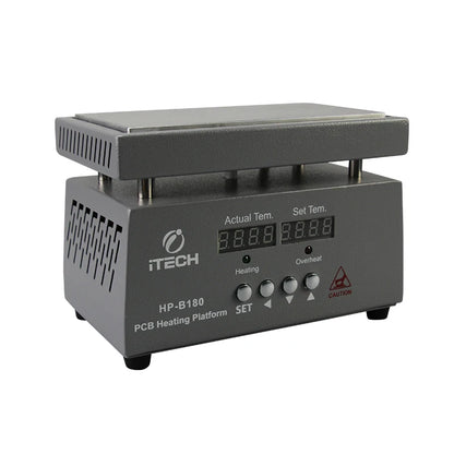 Plataforma Calefactora PCB de Alto Rendimiento con Display Digital (Temperatura Constante) ITECH HP-B100/B150/B180