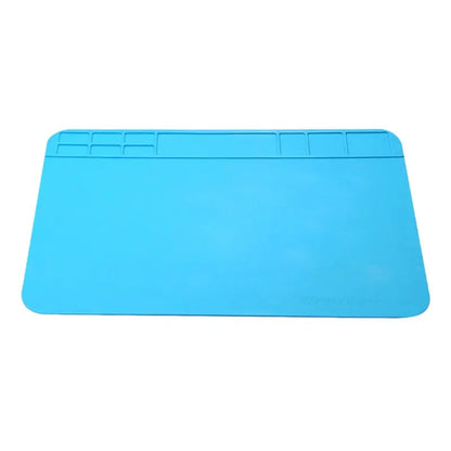 Alfombrilla Silicona Impermeable para Reparación Placa Base Equipo Electrónico (Antideslizante, Aislamiento Térmico, Posicionamiento Componentes)