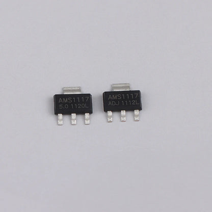 Set 70 Pcs Kit Reguladores Voltaje AMS1117 (7 Valores: 1.2V, 1.5V, 1.8V, 2.5V, 3.3V, 5.0V, ADJ) 10 Pcs/Valor