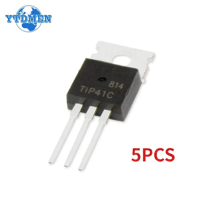 Transistor NPN TIP41C / PNP TIP42C TO-220 100V 6A - Lote 5/10 Piezas